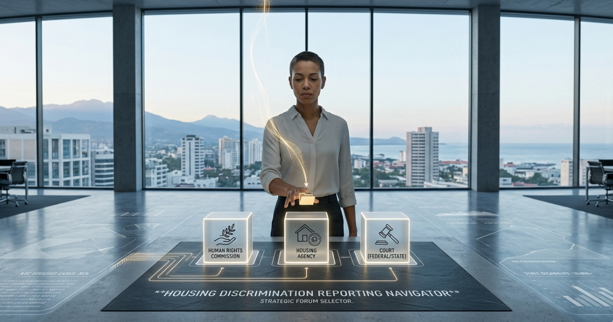 Who Do I Report Housing Discrimination To in My Area — Human Rights Commission, Housing Agency, or a Court?